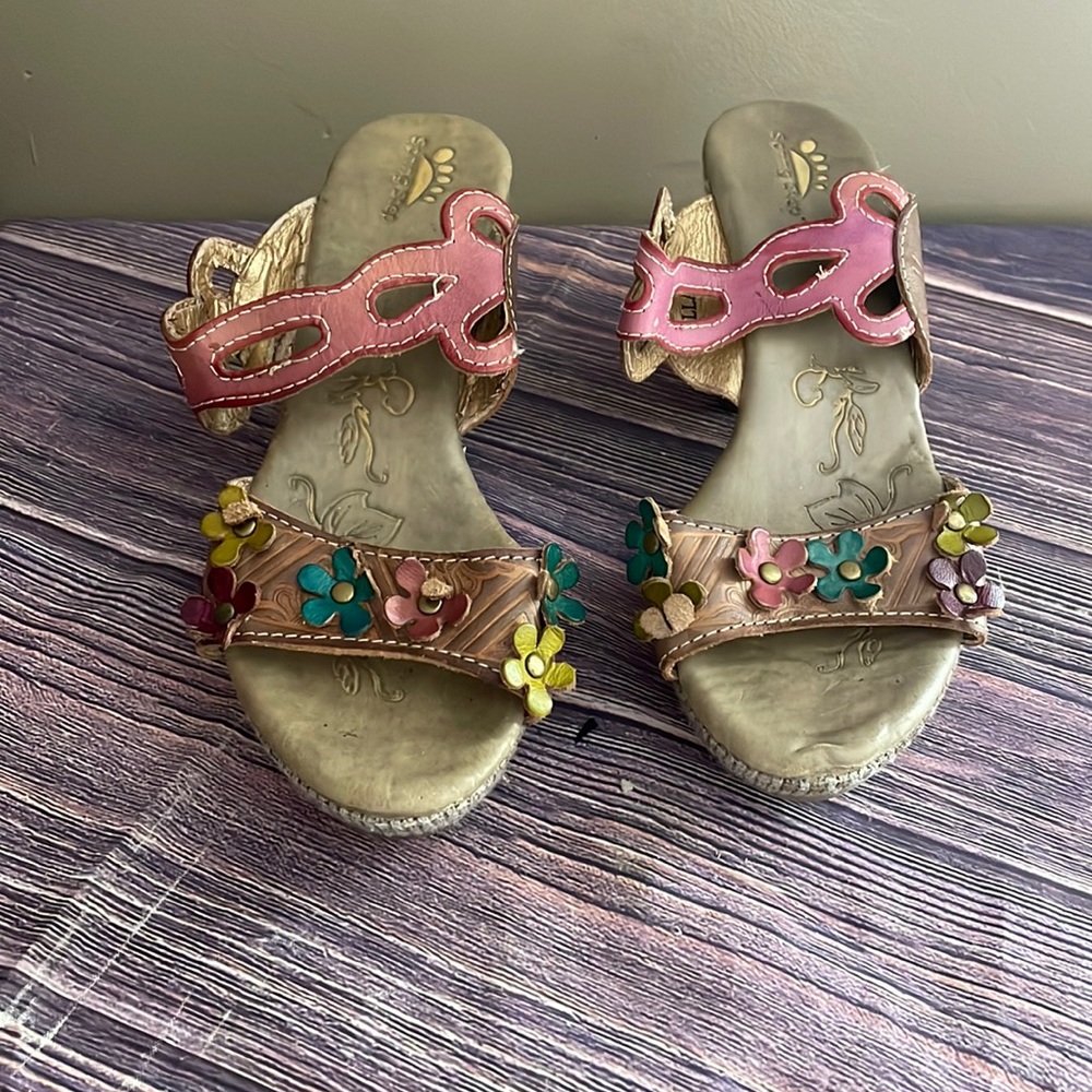 Spring Step Heels Women’s size 6 3 inch heel